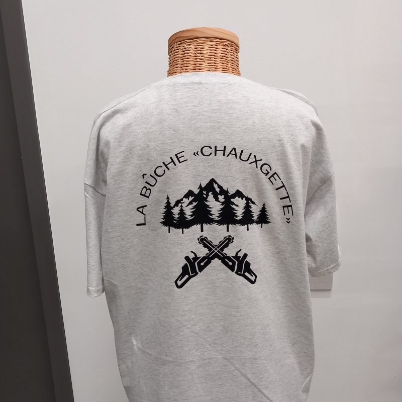 Marquage T-shirt - LA BUCHE « CHAUXGETTE »