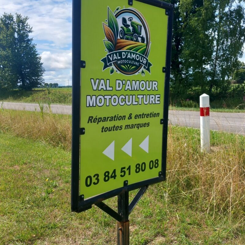 panneau route